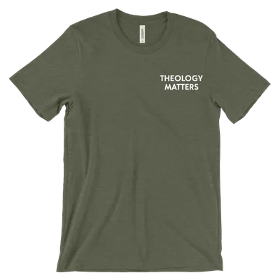 Theology Matters Left Chest Tee