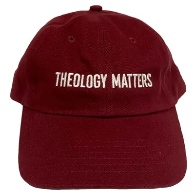 Theology Matters Hat (Maroon)