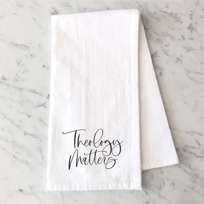 Theology Matters Tea Towel