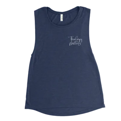 Theology Matters Left Chest Muscle Tank