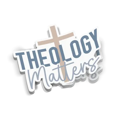 Theology Matters (Cross) Sticker
