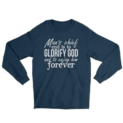 Glorify God and Enjoy Him - Long Sleeve Tee