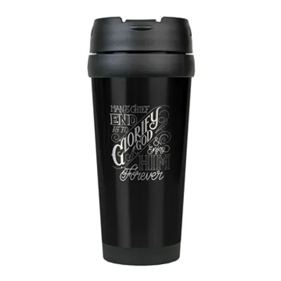 The Chief End of Man Stainless Steel Travel Mug
