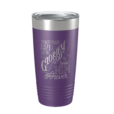 The Chief End of Man 20oz Insulated Tumbler
