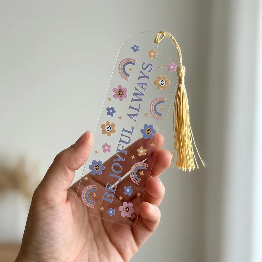Be Joyful Always Acrylic Bookmark #2