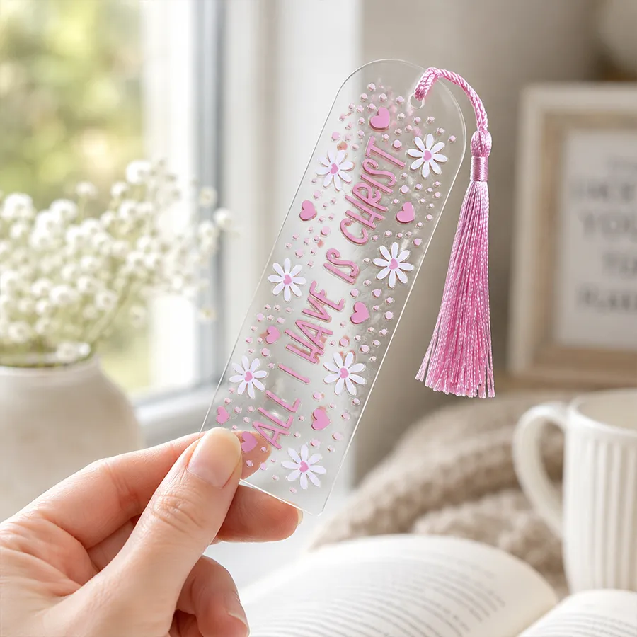 All I Hvae Is Christ Acrylic Bookmark