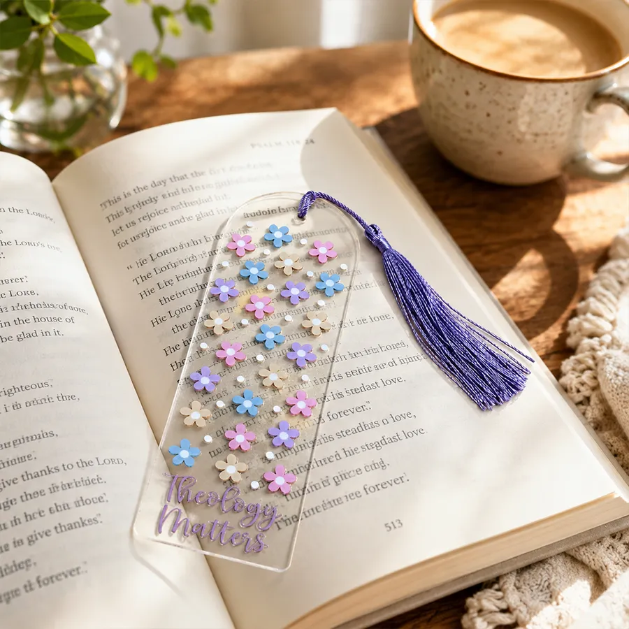 Theology Matters Acrylic Bookmark