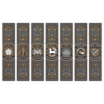 Five Solas Bookmark Set
