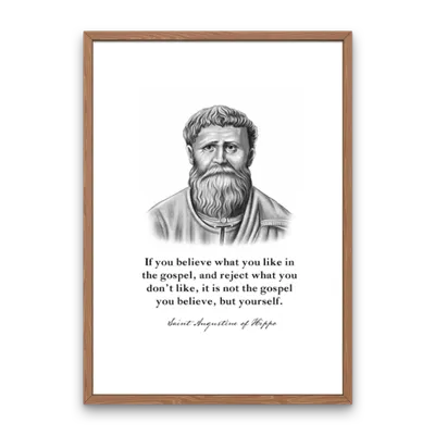 Saint Augustine Quote Print
