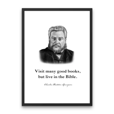 Charles Spurgeon Quote Print