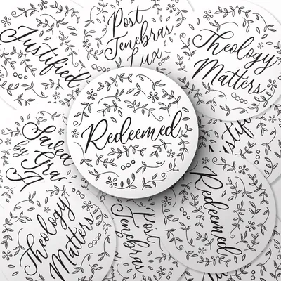 The Floral Theology Sticker Set