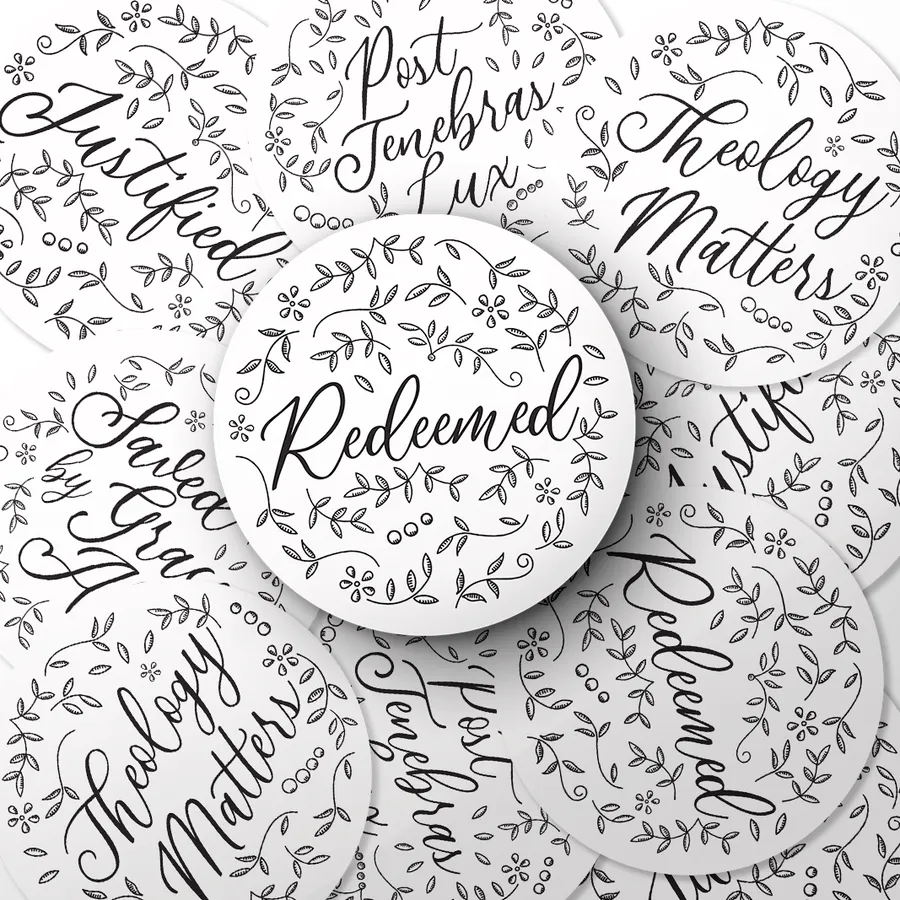 The Floral Theology Sticker Set